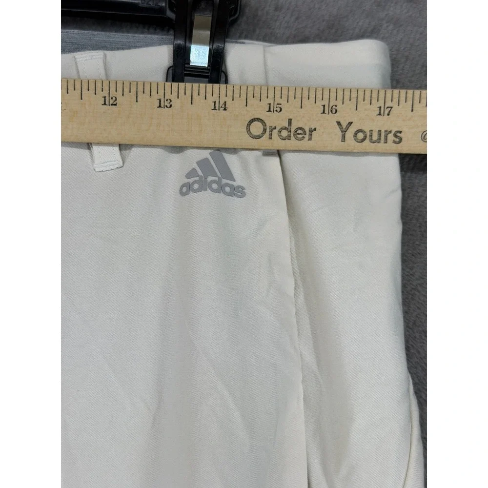 Adidas Mens Ultimate365 Tapered Golf Pants Cream White DQ2202 33x34